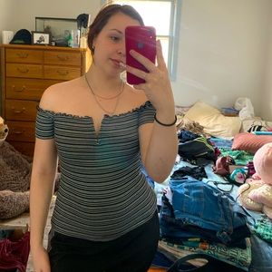 Off the shoulder top